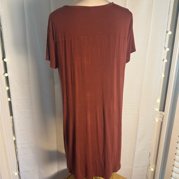 Soma Red Relaxed Short Sleeve T-Shirt Large - Picture 2 of 7